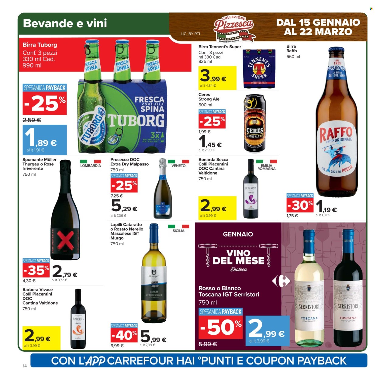 Volantino Carrefour - 15/1/2026 - 26/1/2026. Pagina 14