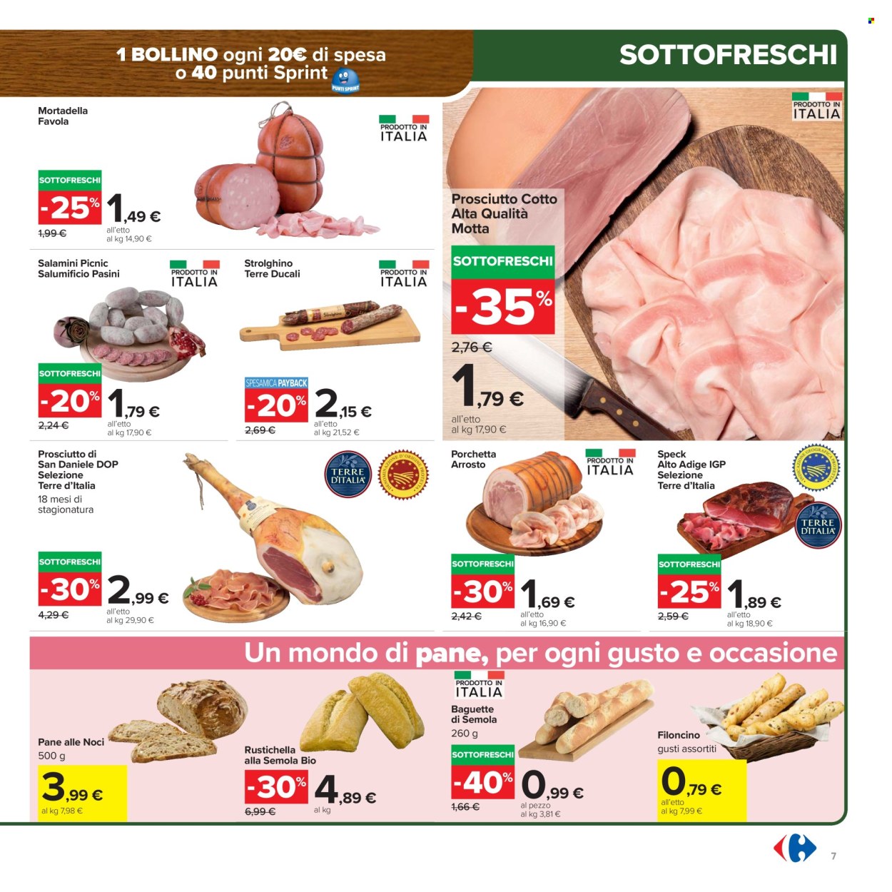 Volantino Carrefour - 15/1/2026 - 26/1/2026. Pagina 7