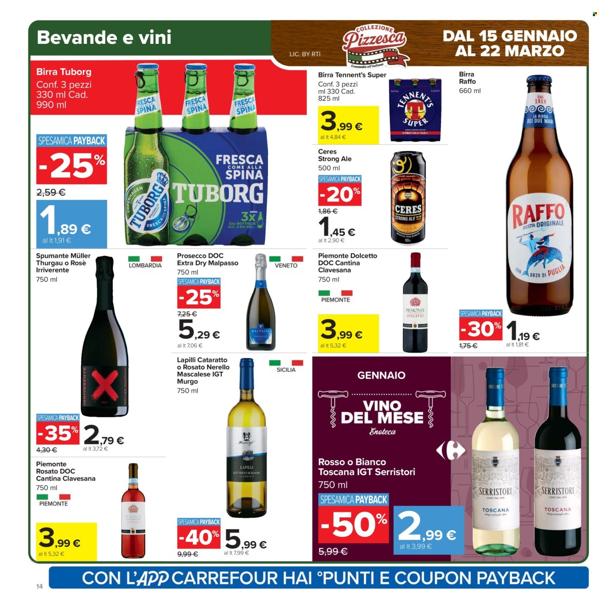 Volantino Carrefour - 15/1/2026 - 26/1/2026. Pagina 14