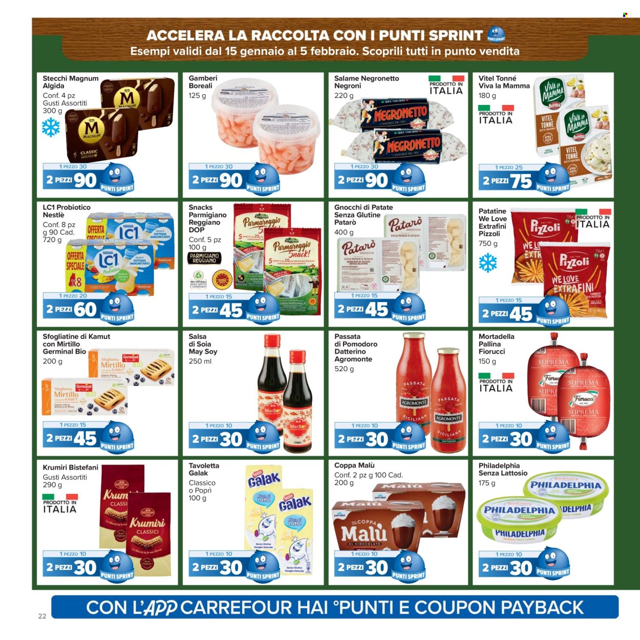 Volantino Carrefour - 15/1/2026 - 26/1/2026. Pagina 22