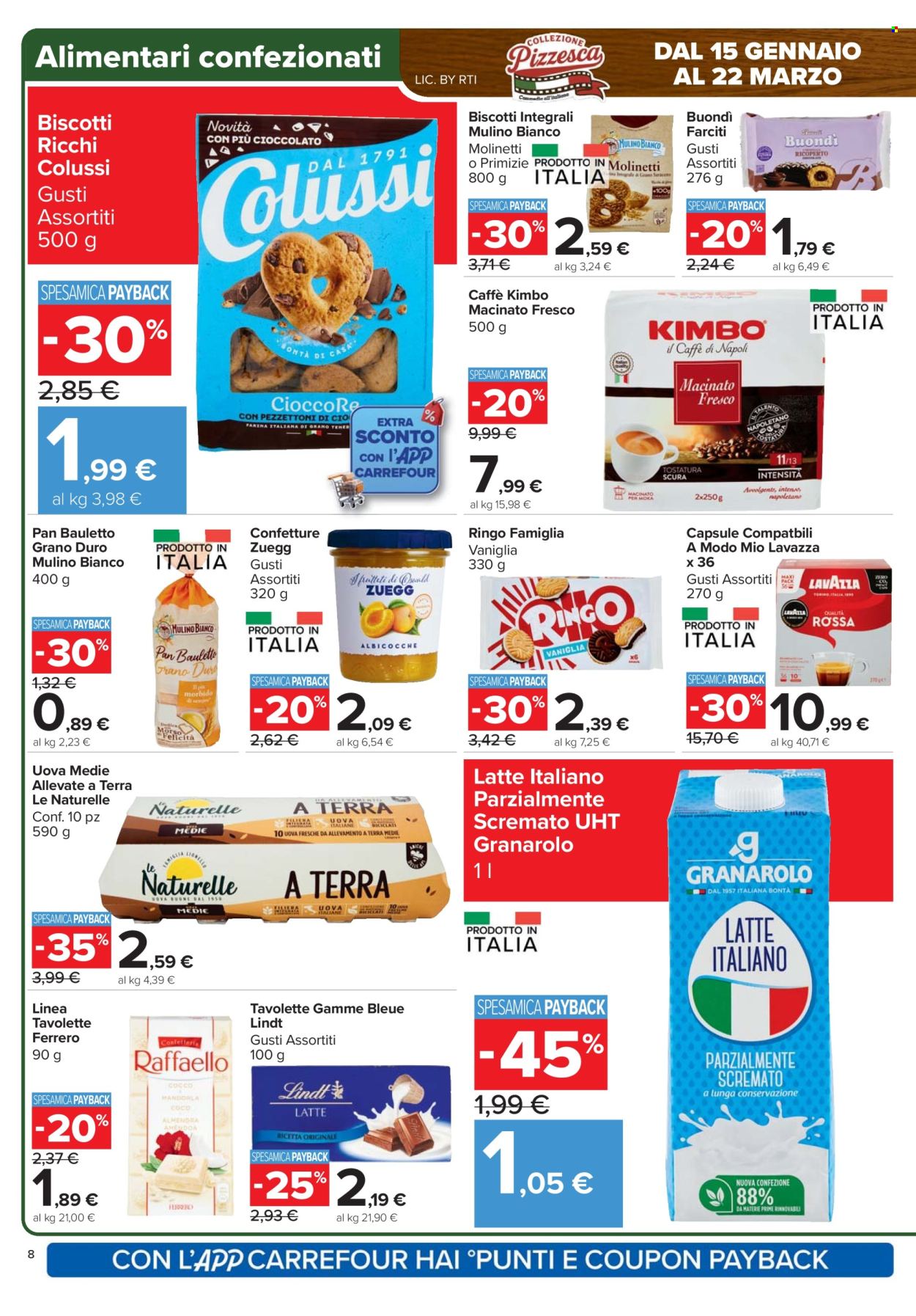 Volantino Carrefour - 15/1/2026 - 26/1/2026. Pagina 8