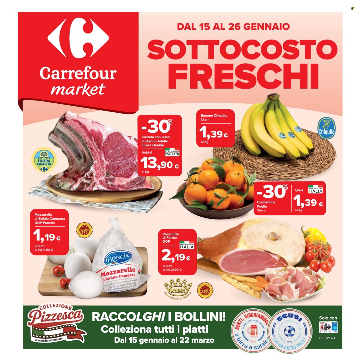 Volantino Carrefour - 15/1/2026 - 26/1/2026. Pagina 1