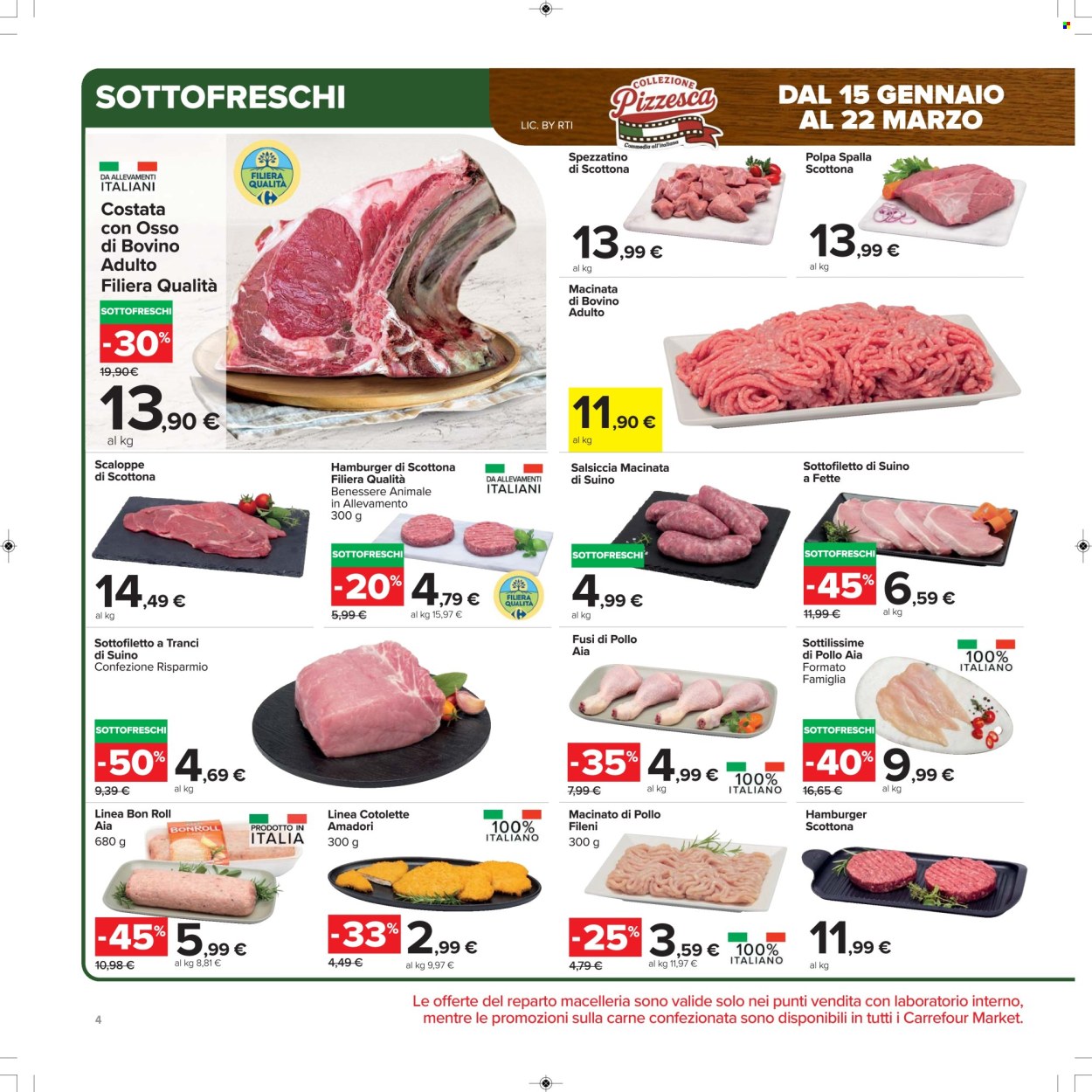 Volantino Carrefour - 15/1/2026 - 26/1/2026. Pagina 4