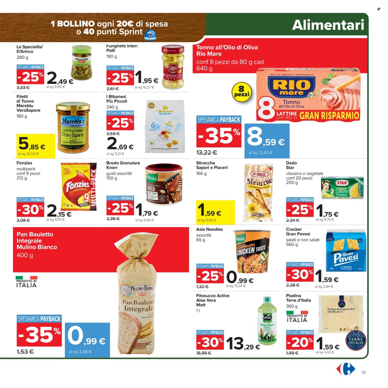 Volantino Carrefour - 15/1/2026 - 26/1/2026. Pagina 15