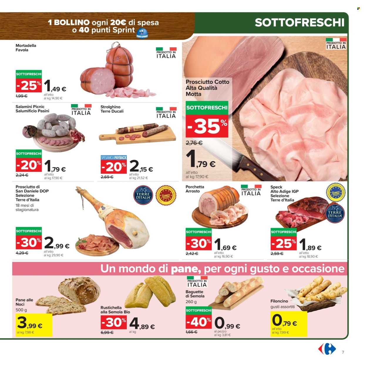 Volantino Carrefour - 15/1/2026 - 26/1/2026. Pagina 7