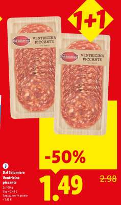 Dal Salumiere Ventricina piccante