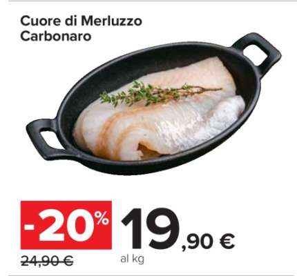 Cuore di Merluzzo Carbonaro