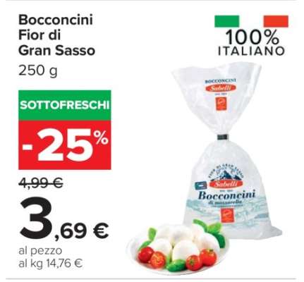 Bocconcini Fior di Gran Sasso