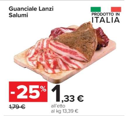 Guanciale Lanzi Salumi