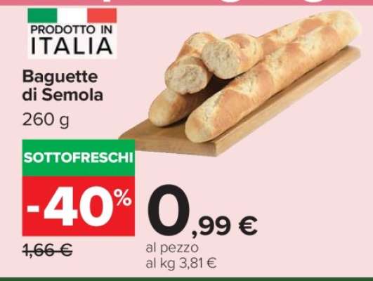 Baguette di Semola
