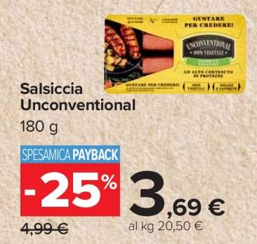 Salsiccia Unconventional