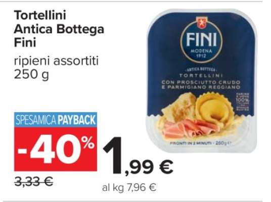 Tortellini Antica Bottega Fini