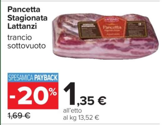 Pancetta Stagionata Lattanzi