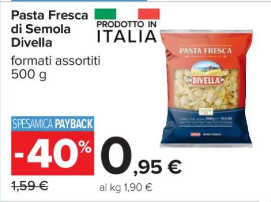 Pasta Fresca di Semola Divella