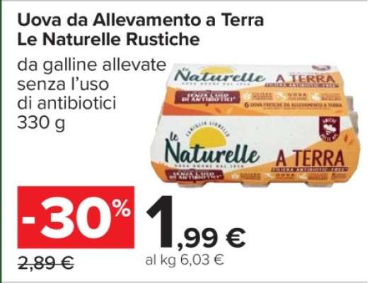 Uova Da Allevamento A Terra Le Naturelle Rustiche