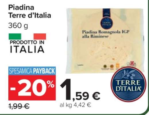 Piadina Terre d’Italia