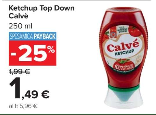 Ketchup Top Down Calvé