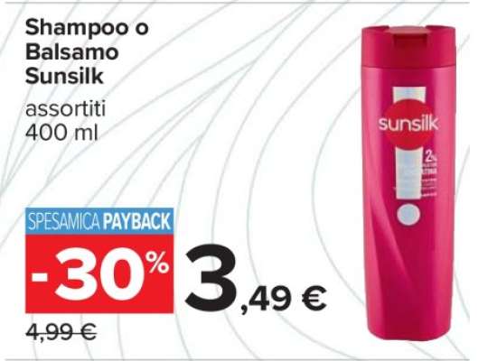 Shampoo o Balsamo Sunsilk