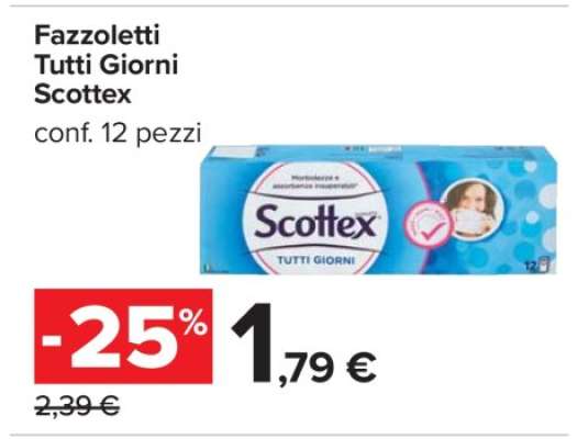 Fazzoletti Tutti Giorni Scottex