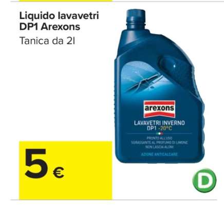 Liquido lavavetri DP1 Arexons