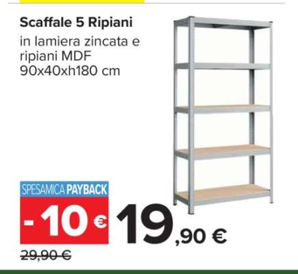 Scaffale 5 Ripiani