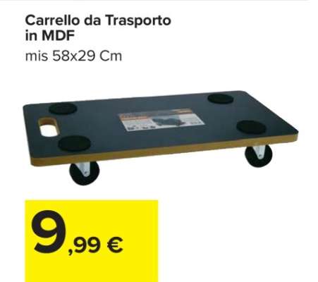 Carrello da Trasporto in MDF