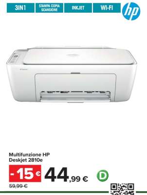 Multifunzione HP Deskjet 2810e