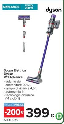Scopa Elettrica Dyson V11 Advance