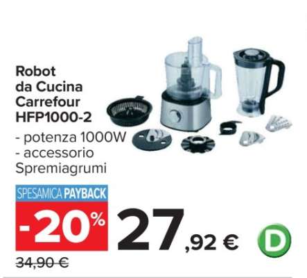 Robot da Cucina Carrefour HFP1000-2