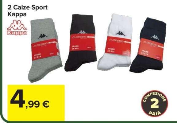 2 Calze Sport Kappa