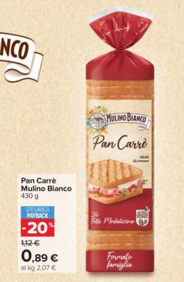 Pan Carrè Mulino Bianco