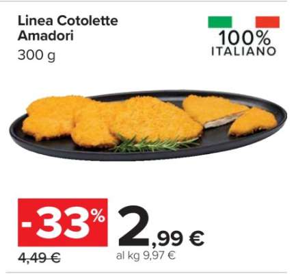 Linea Cotolette Amadori