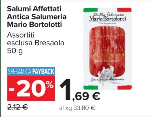 Salumi Affettati Antica Salumeria Mario Bortolotti