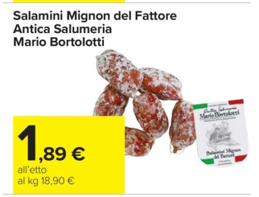 Salamini Mignon del Fattore