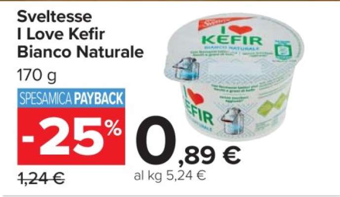 Sveltesse I Love Kefir Bianco Naturale