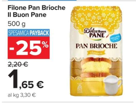 Filone Pan Brioche Il Buon Pane
