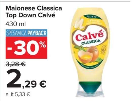 Maionese Classica Top Down Calvé