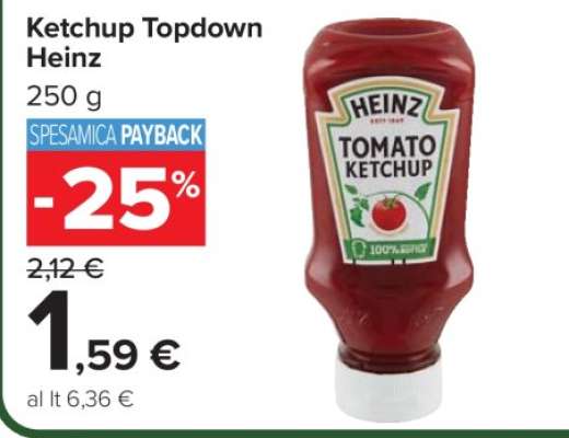 Ketchup Topdown Heinz