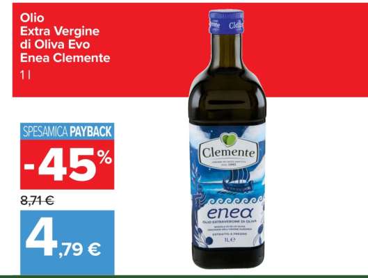 Olio Extra Vergine di Oliva Evo Enea Clemente