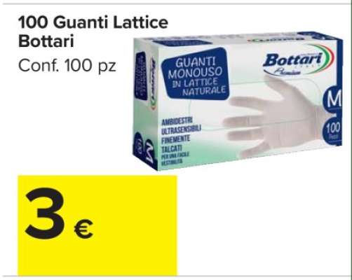 100 Guanti Lattice Bottari