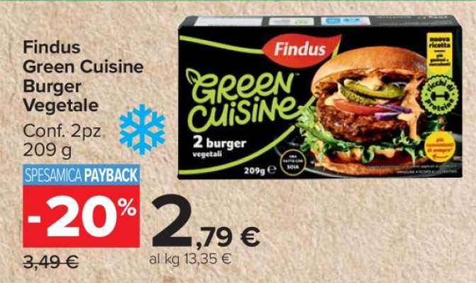 Findus Green Cuisine Burger Vegetale