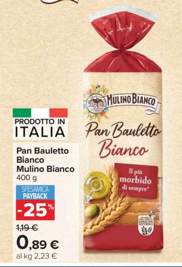 Pan Bauletto Bianco Mulino Bianco