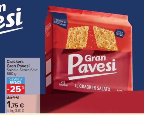 CRACKERS GRAN PAVESI