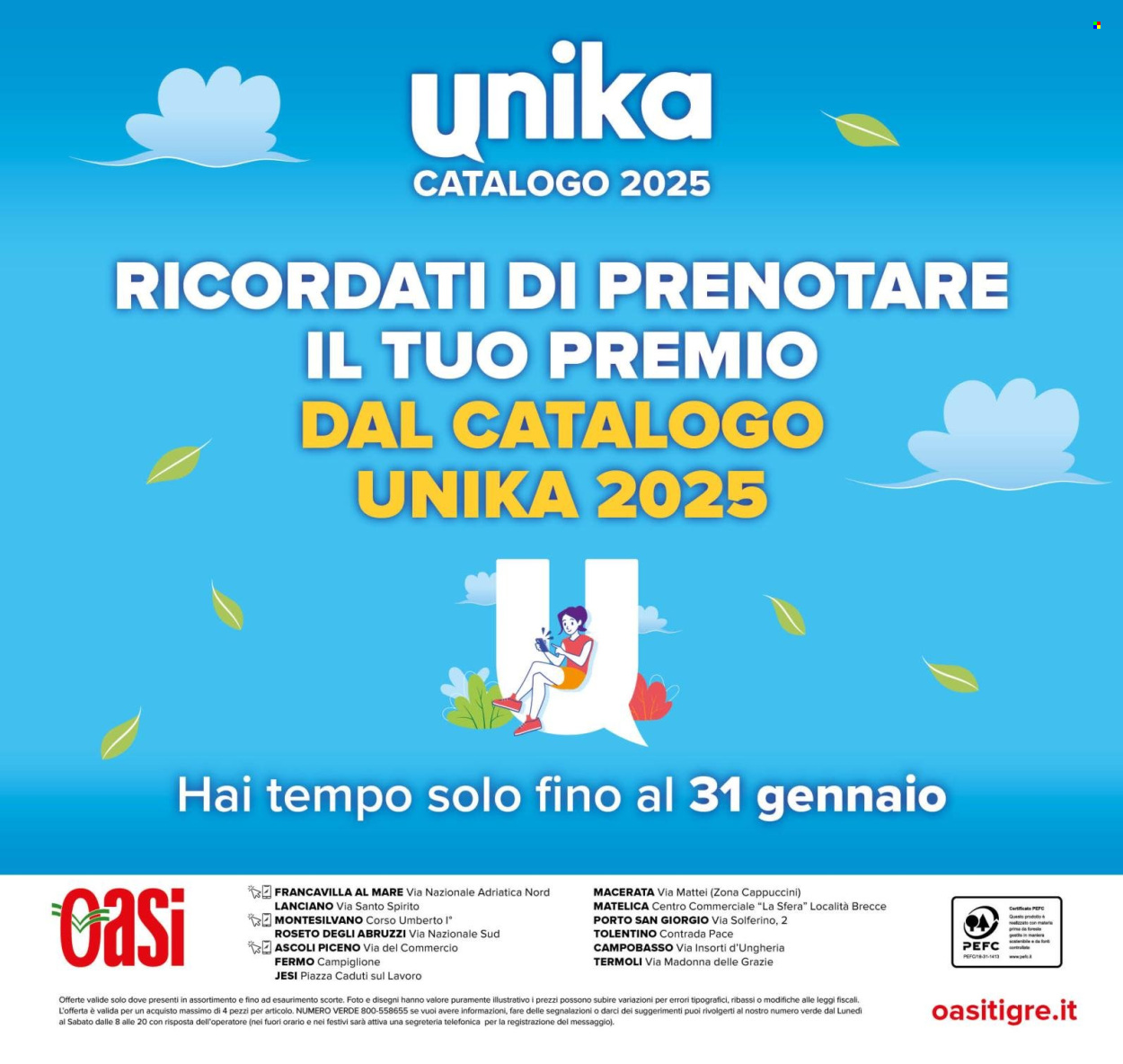 Volantino Oasi - 15/1/2026 - 28/1/2026. Pagina 24