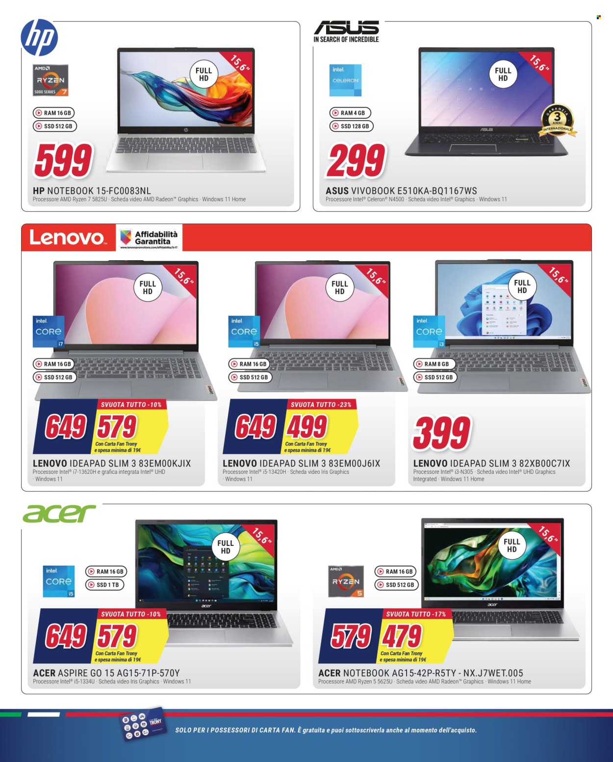 Volantino Trony - 15/1/2026 - 4/2/2026. Pagina 7