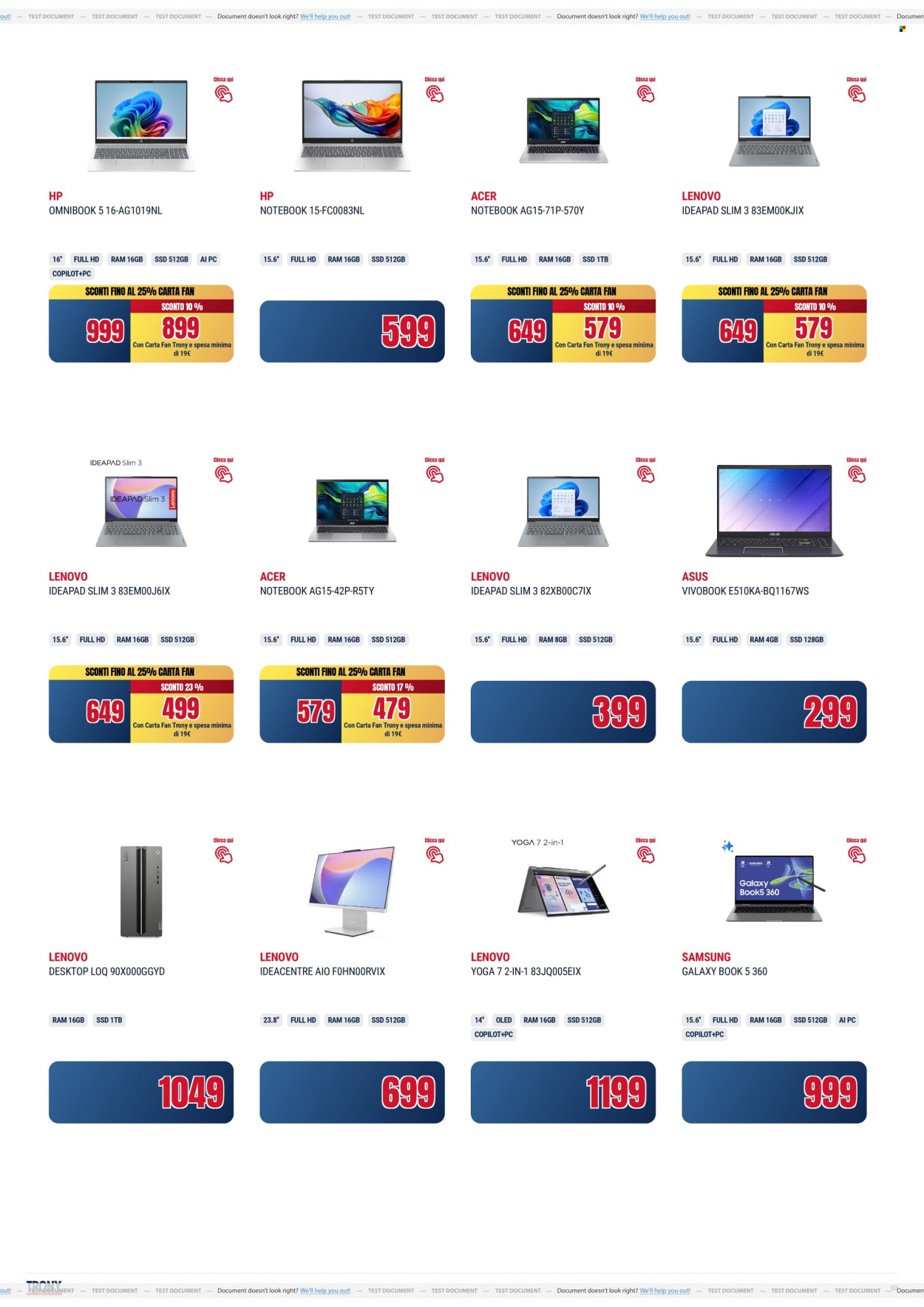 Volantino Trony - 15/1/2026 - 4/2/2026. Pagina 2