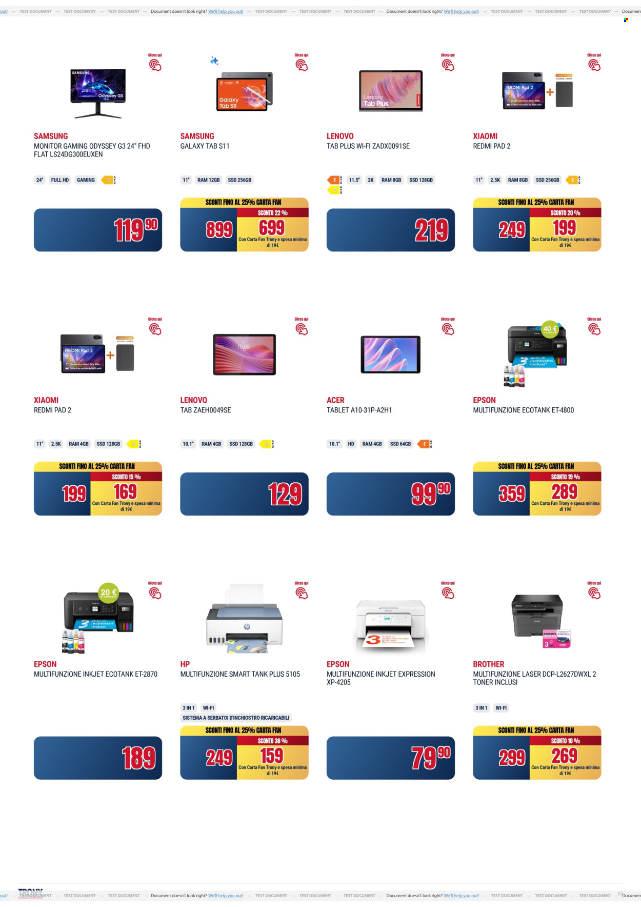 Volantino Trony - 15/1/2026 - 4/2/2026. Pagina 3