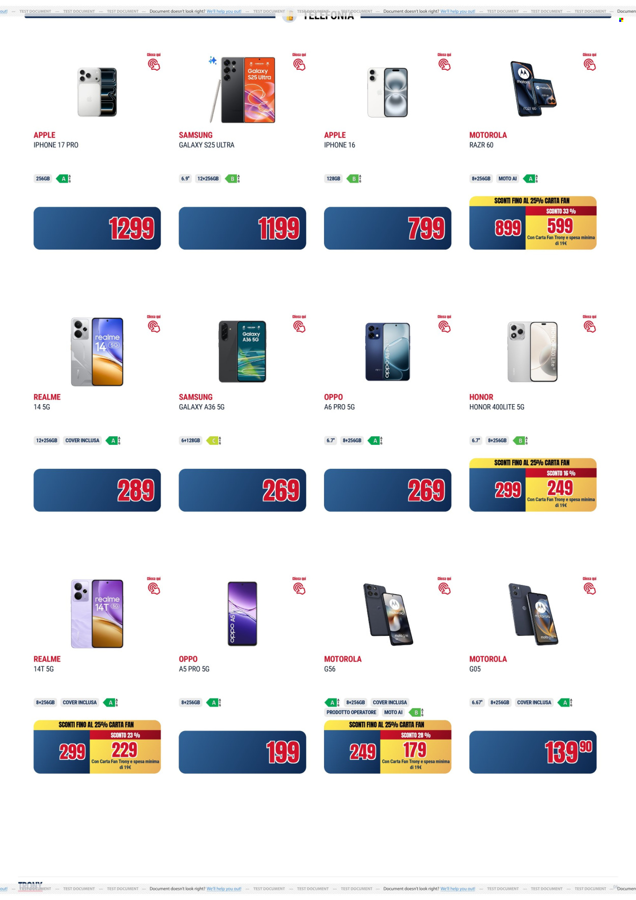 Volantino Trony - 15/1/2026 - 4/2/2026. Pagina 6