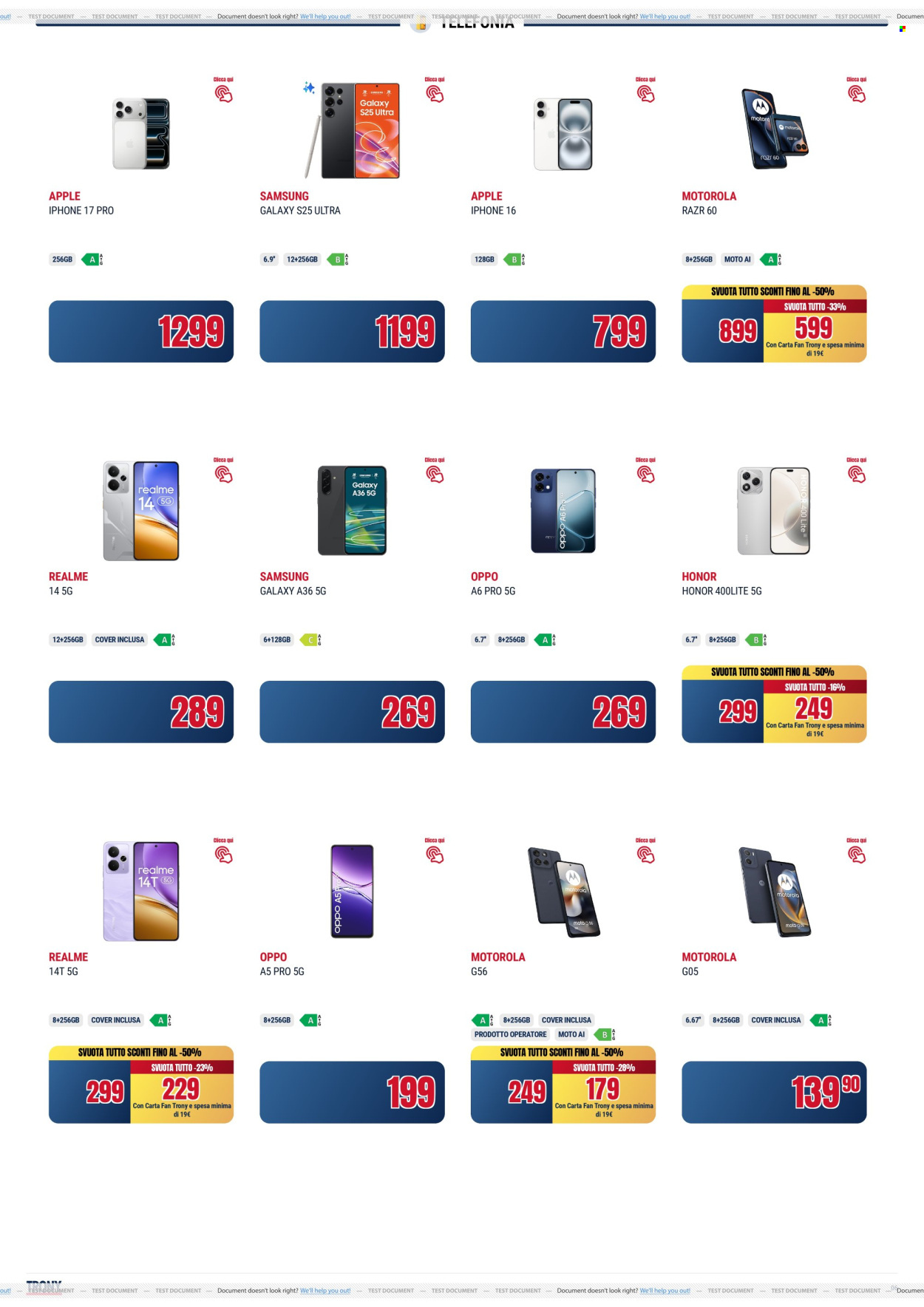 Volantino Trony - 15/1/2026 - 4/2/2026. Pagina 6