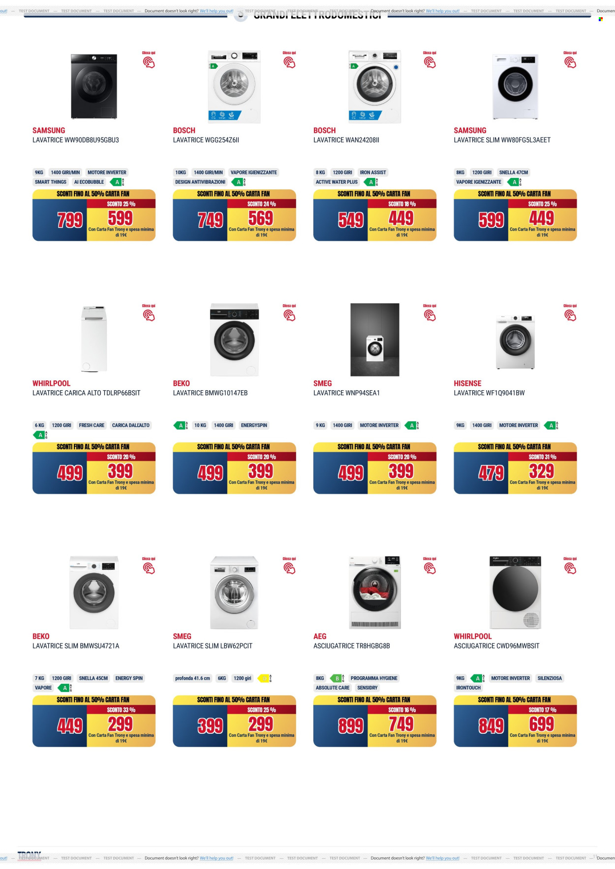 Volantino Trony - 15/1/2026 - 4/2/2026. Pagina 11